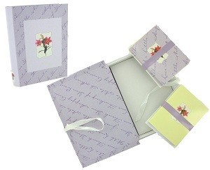 Carte cu Felicitări - Model Flori (2 buc.)