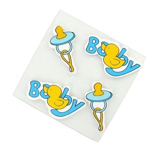 ABȚIBILDURI DECORATIVE - ALBASTRU BEBE (20 buc.)