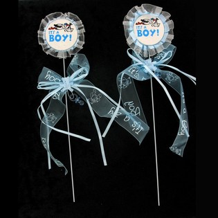 Topper tort naștere - It's a Boy (12 buc.)
