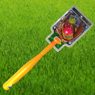 B&acirc;tă de baseball cu minge și mănușă (6 buc.)