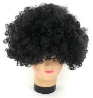 Perucă Afro Neagră (5 buc.) - Distribuitor Party