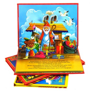 CĂRTICELE POP-UP SINTERKLAAS (12 buc.)