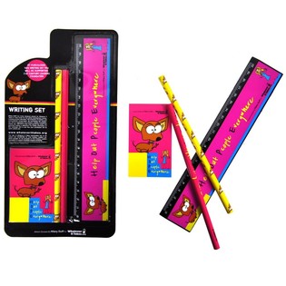 SET DE SCRIS DIN 4 PIESE PE CARD (6 buc.)