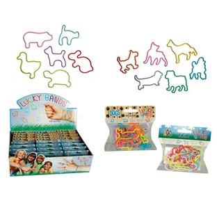 ***FOARTE IEFTIN*** BRĂȚĂRI LUCKY BANDS PENTRU COPII - ANIMALE (24 buc.)