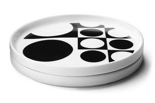 MENU - VERNER PANTON - Set de 2 farfurii &icirc;ntinse mici / desert, 17.5 cm (1 set)