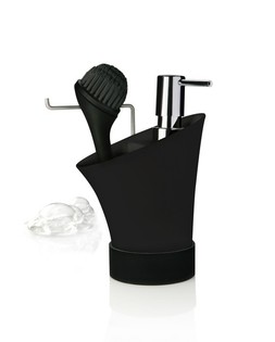 NUANCE - Set Organizator de Chiuvetă cu Dozator de Săpun și Perie de Vase (1 set)