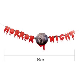 GHIRLANDĂ CU LITERE "HORROR NIGHT" 130 CM (2 buc.)