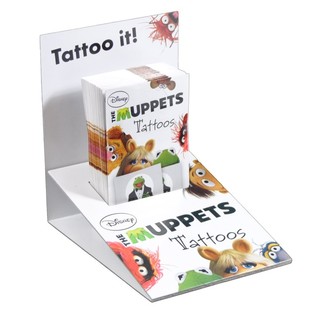 Tatuaje Disney din 2 piese &icirc;n display - Model: Muppets (50 buc.)