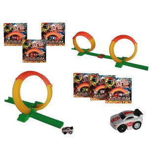 ***SUPER IEFTIN*** Pistă de Curse cu Looping 22,5 cm (48 buc)