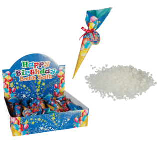 SARE DE BAIE HAPPY BIRTHDAY &Icirc;N DISPLAY (24 buc.)