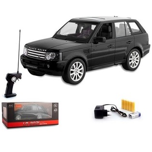 MAȘINĂ RADIOCONTROLATĂ MEGA MARE CU LUMINI - NEGRU