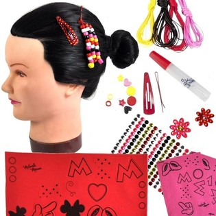 DISNEY MINNIE MOUSE ACCESORII DE PĂR (12 buc.)