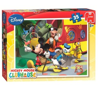 Puzzle Jumbo Disney Mickey Mouse Clubhouse &icirc;n Călătorie 35 Piese (3 buc.)