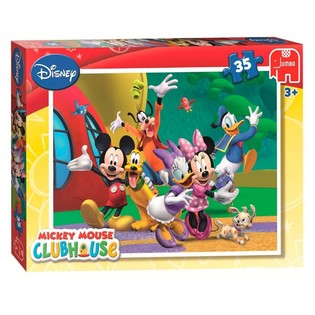 Puzzle Jumbo Disney Mickey Mouse Clubhouse Poză de Grup 35 Piese (5 buc.)