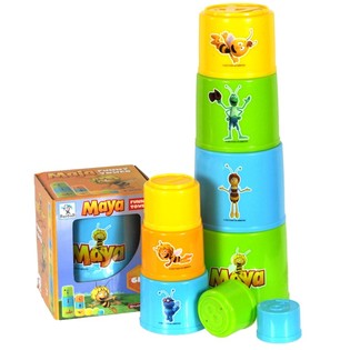 ALBINUȚA MAYA TURN DE CUBURI FUNNY TOWER (6 buc.)