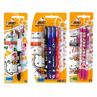 PIXURI BIC HELLO KITTY ASORTATE PE CARD (12 buc.)