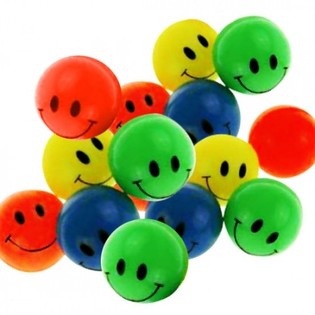 MINGI SĂLTĂREȚE COLORATE 2,7 CM (144 buc)