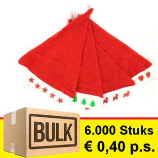 ***OFERTĂ ENGROS*** PACHET ASORTAT CĂCIULI DE CRĂCIUN LUMINOASE (6.000 buc.)