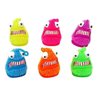 MONȘTRI PUFFER LUMINOȘI MARI CU LUMINĂ &Oslash;9,5CM (12 buc.)