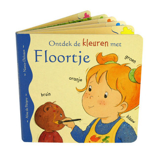 CARTE PENTRU COPII: DESCOPERĂ CULORILE CU FLOORTJE (48buc.)