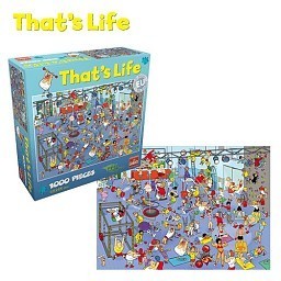 Puzzle That&rsquo;s Life - The Gym, 1000 piese (1 buc.)