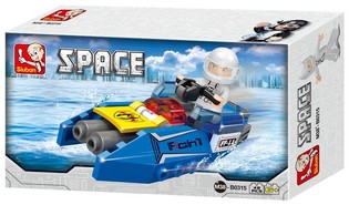 Set de construcție Sluban Space Jet M38-B0315 (1 buc.)