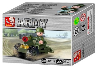 Soldat de Armată Sluban M38-B0118 Set de Construcție (1 buc.)