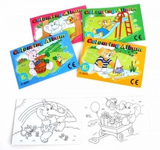 Mix de Cărți de Colorat Mici (48 buc.)