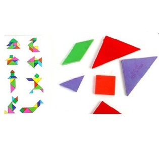 PUZZLE TANGRAM (48 buc.)