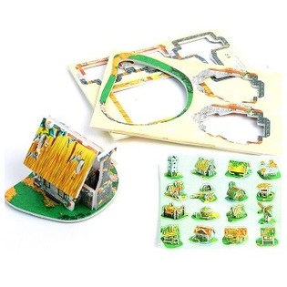 PUZZLE 3D MIC - CASĂ (48 buc.)