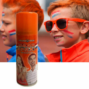 SPRAY DE PĂR PORTOCALIU, LAVABIL (24 buc.)