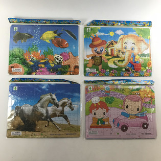MIX PUZZLE-URI, compuse din: 63 piese (24 buc.)