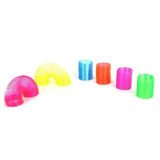MINI SPIRALE &Icirc;N CULORI NEON &Oslash;3.5 CM (48 buc.)