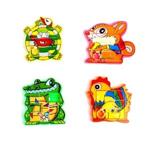 MIX Puzzle Glisant Animale (48 buc.)