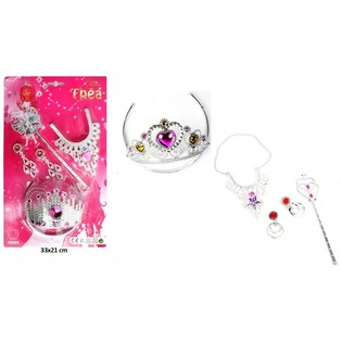 SET DE JOACĂ PRINȚESĂ PE CARD (6 buc.)
