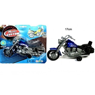 MOTOCICLETĂ MARE CU FRICȚIUNE PE CARD (12 buc.)