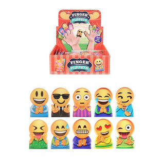 Figurine pentru degete &ndash; Model: Smiley (96 buc.)