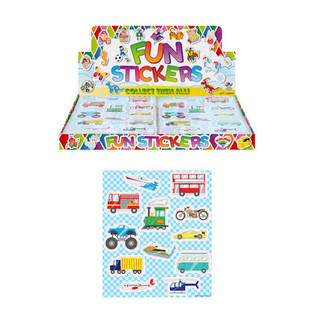 ABȚIBILDURI FUN STICKERS &ndash; MODEL: VEHICULE (120 buc.)