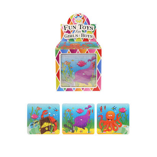 PUZZLE &ndash; SEA LIFE, 13 x 12 cm, &Icirc;N DISPLAY (108 buc.)