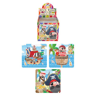Puzzle Pirații 13 x 12 cm &egrave;n Display (108 buc.)
