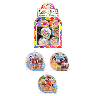 Mini Flipper Pirați pentru Tombolă &icirc;n Cutie Display (108 buc.)