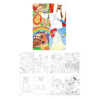 CARTE DE COLORAT CU ANIMALE (48 buc.)