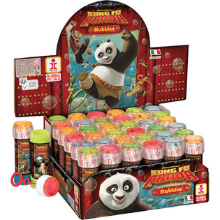 BALOANE DE SĂPUN KUNG FU PANDA, 60ML &Icirc;N DISPLAY (36 buc.)