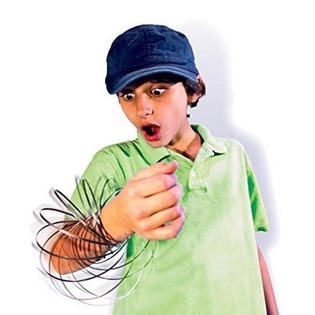 Magic Rings / Flow Rings - Inel Magic 3D Kinetic - ARGINTIU | &Icirc;N CUTIE (10 buc.)