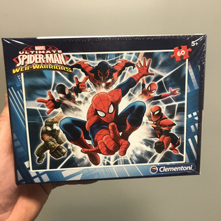 MARVEL &ndash; PUZZLE SPIDERMAN, 60 Piese (4 buc.)