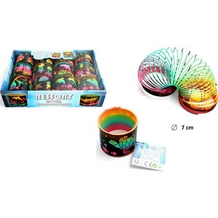 Arcuri Slinky Mari Animale Marine &Oslash;7cm &icirc;n Display (12 buc.)