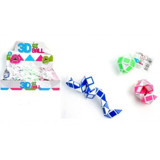 Minge 3D Puzzle 'Creează propriul tău șarpe' &icirc;n Display (24 buc)