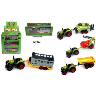 SET TRACTOARE DIE CAST &Icirc;N DISPLAY (12 buc.)