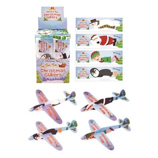 AVIOANE DIN SPUMĂ DE CRĂCIUN &Icirc;N DISPLAY (48 buc.)