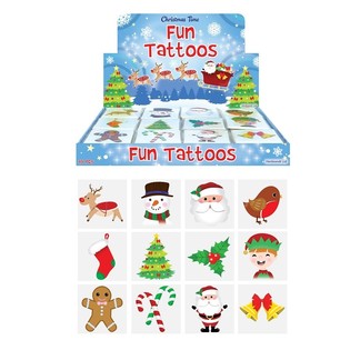 TATUAJE FUN &ndash; MODEL CRĂCIUN (48 pachete x 12 buc.)